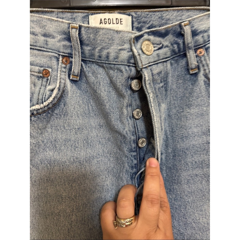 Agolde Riley Crop Jeans - Picture 2 of 7